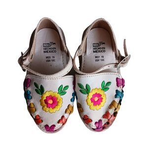 Baby Toddler Huarache Sandals. Authentic Mexican Kids Leather Sandals